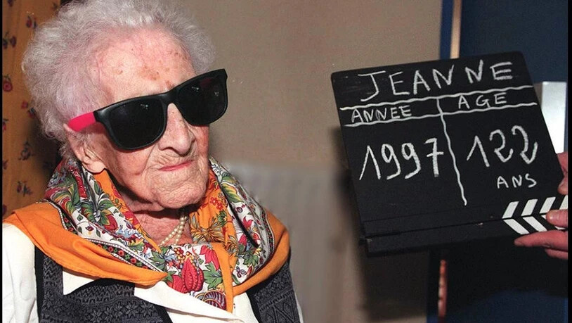 Das längste Menschenleben der Welt: Bis heute ist Jeanne Calment die älteste Frau der Welt. Sie starb 1997 im Alter von 122 Jahren.
