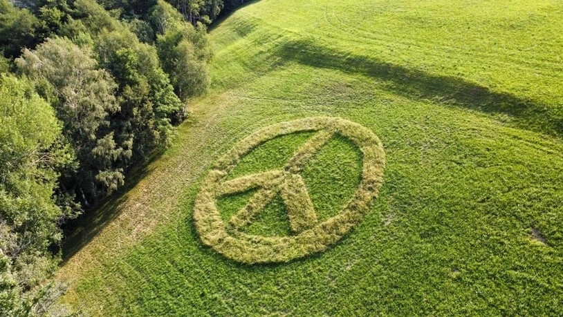 Frieden auf Erden: Dies eines der Wiesen-Motive, die zur Auswahl stehen, von Renato Rezzoli aus Says.