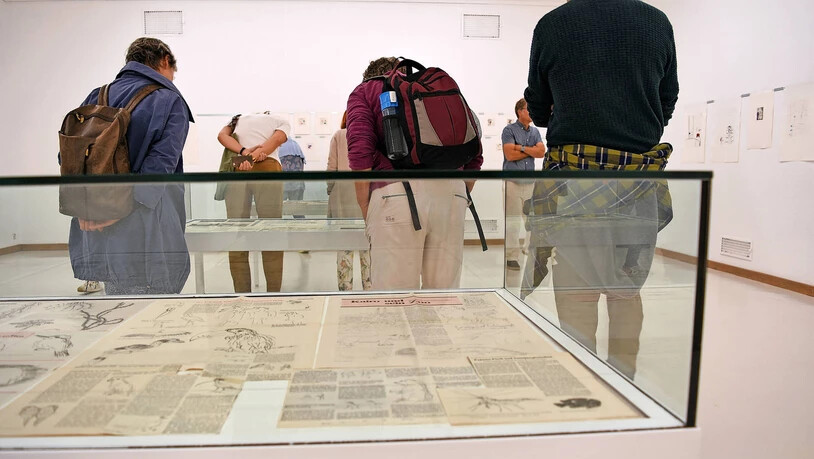 Über die Kunst gebeugt: Greta Leuzingers Werke entwickeln bis heute eine grosse Kraft.