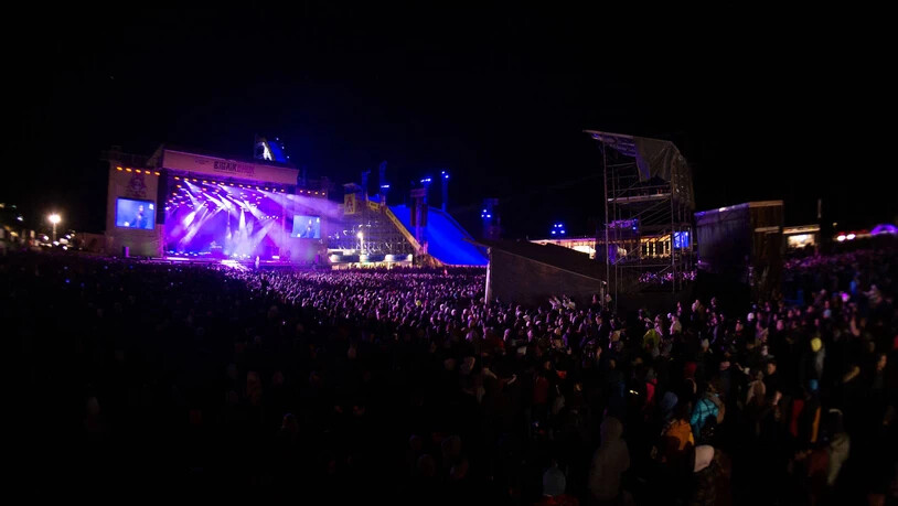 Grosses Fest: Das Big Air in Chur geht im Oktober in die zweite Runde. Die drohende Energiemangellage im Winter führt Stand heute nicht zu einer Absage des Events. 
