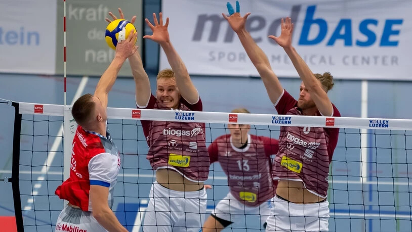 Volley Näfels zeigt eine aufsteigende Formkurve.