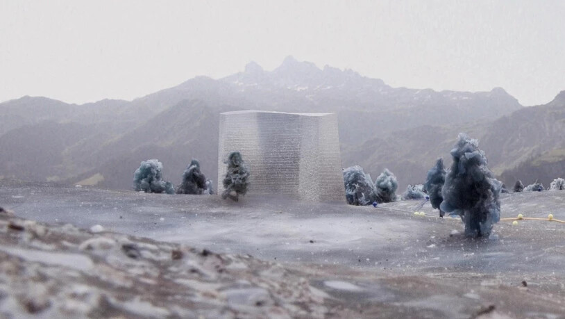 Den Kärpf sähe man aus einem anderen Winkel: Diese Visualisierung zeigt das Musikhotel noch auf dem Rubschen und nicht beim neuen Standort auf der Orenplatte. 