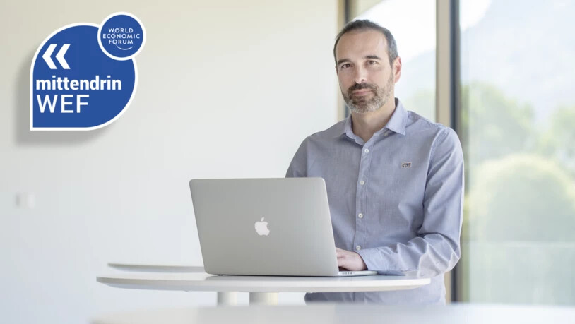 Gemeinsam mit Béla Zier berichtet Stefan A. Schmid diese Woche für die Medienfamilie Südostschweiz vom WEF-Jahrestreffen in Davos.