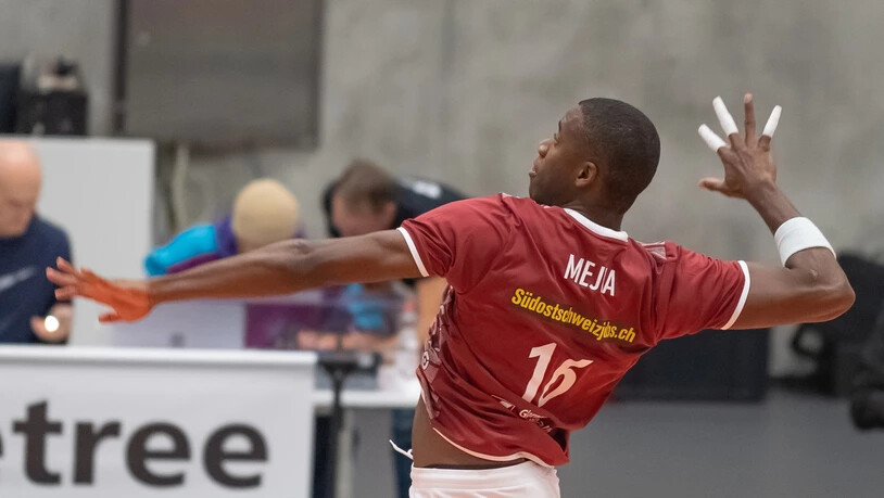 Sprunggewaltig: Leandro Mejia hat bei Näfels ein grosses Ziel vor Augen.