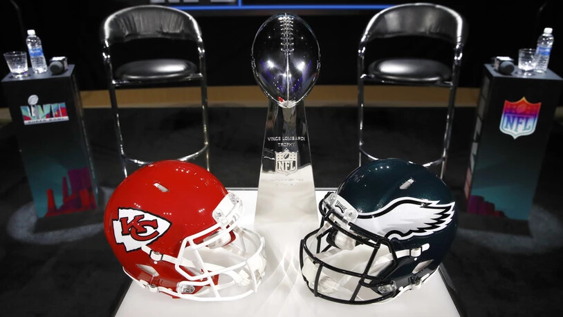 Chiefs oder Eagles? Am Sonntag entscheidet sich, wer die prestigeträchtige Trophäe gewinnt.