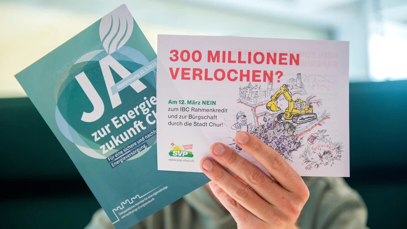 Abstimmungskampf läuft: Sowohl die Befürworter (Grüne, SP, GLP, Mitte, FDP) als auch die Gegner (SVP) versuchen die Stimmbürger punkto IBC-Kredit von den eigenen Argumenten zu überzeugen. 
