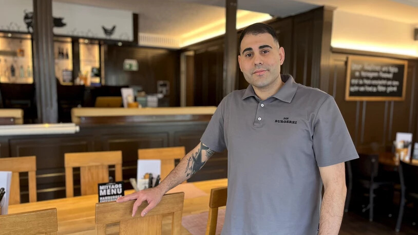 Seit fünf Jahren Beizer: Federico Napolitano wechselte als Quereinsteiger in die Gastronomie.