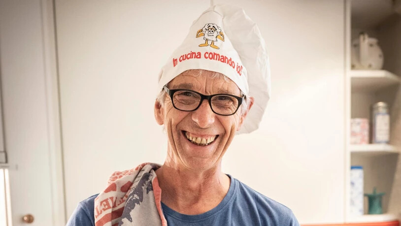 «Food-Waste-Koch» Beni Landolt weiss, wie man aus Lebensmittelresten einfach und schnell ein leckeres Gericht zaubert.