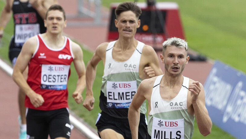 Tom Elmer profitiert in der Trainingsgruppe von Athletics Club Europa auch von seinem «Konkurrenten» George Mills.