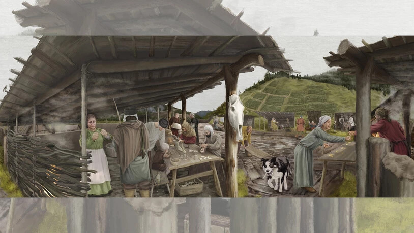 Reges Treiben: So könnte ein Marktplatz im Mittelalter ausgesehen haben.