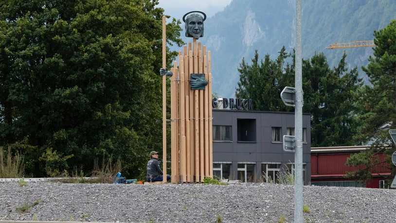 Auf Rang zwei: Trotz der kontroversen Diskussion um die Gestaltung des Fridolin-Kreisels landet er bei der Abstimmung auf dem Ehrenplatz.
