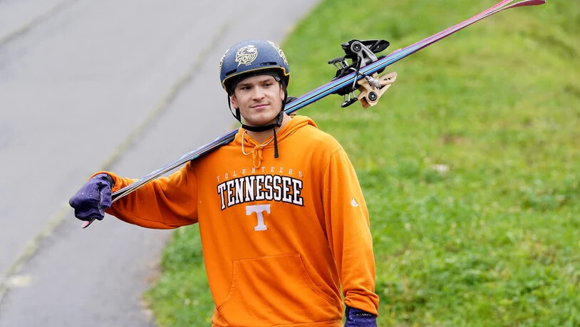 Hat neuen Mut gefasst: Freeskier Kim Gubser freut sich auf die neue Saison. 