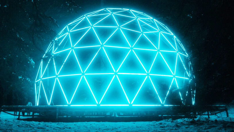 Wird auch in diesem Jahr wieder verzaubern: Lichtkunst im Zauberwald Lenzerheide.