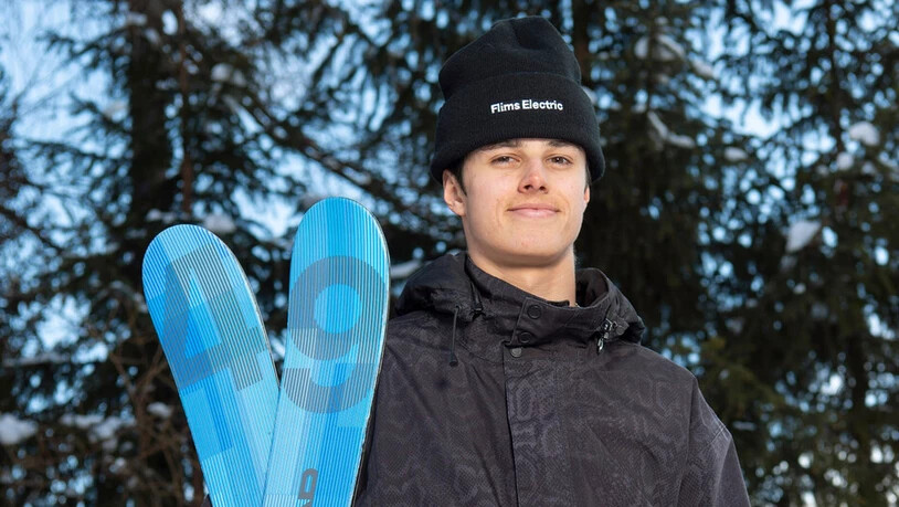 Hoffnungsträger: Der Flimser Freeskier Fadri Rhyner gilt als eines der grössten Nachwuchstalente der Schweiz.  

