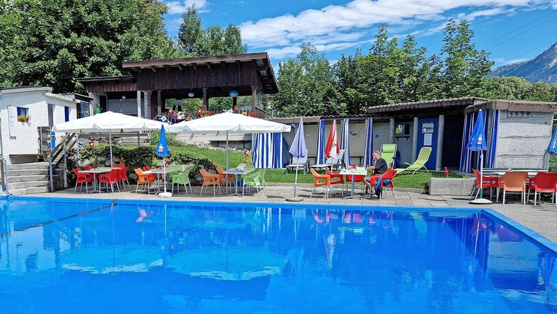 Traumhaft schön gelegen: Die Bergbadi Schwändi gilt in der Bevölkerung als Geheimtipp.