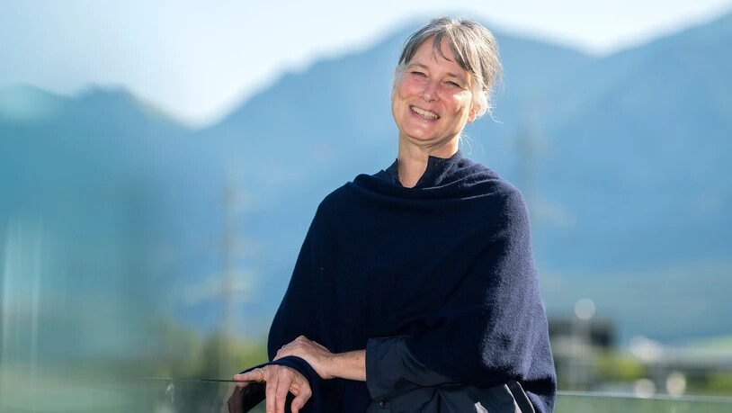 Stellt eine Vision für das Churer Gebiet Ruggenbrecher vor: Ludmila Seifert, Geschäftsführerin des Bündner Heimatschutzes.