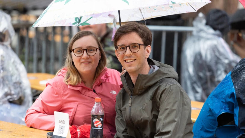 Sie haben den Fotografen entdeckt: Bei Tisch 658 weiss man sich in Szene zu setzen. 