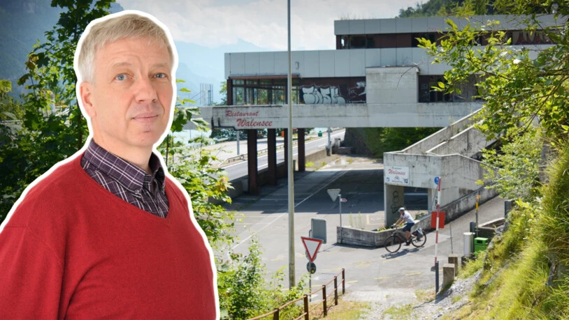 Velofahrerinnen und -fahrer sind heute nur Randerscheinung: Die vergammelte Raststätte kann weg, der Veloweg soll endlich velolandwürdig werden.