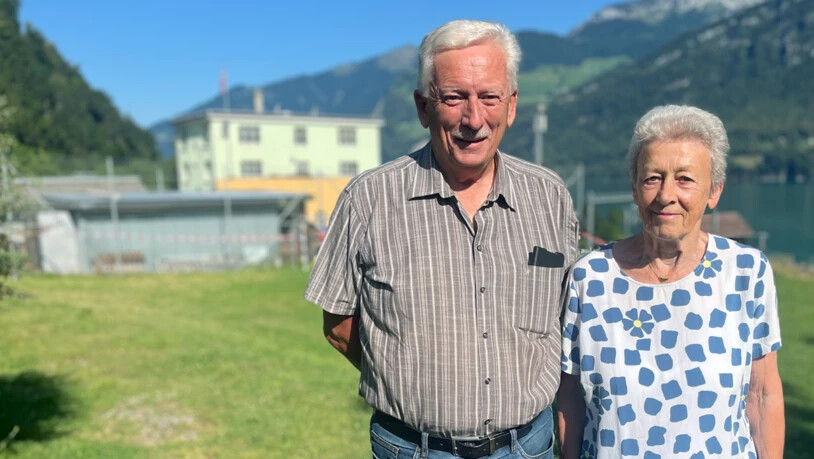 Über 30 Jahre lang hier gearbeitet: Willi Seliner leitete die Werkzeugmacherei der E. Fröhlich, Ursula Hangartner war
