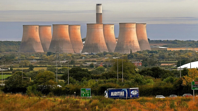 Am Montag stillgelegt: Das Kohlekraftwerk Ratcliffe-on-Soar war das letzte Grossbritanniens.