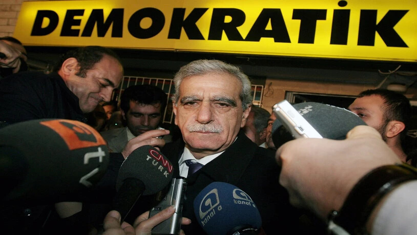 Ankara, 2009: Bereits damals wurde die pro-kurdische Partei von Ahmet Türk (im Bild) wegen Verbindungen zur PKK von einem türkischen Gericht verboten.