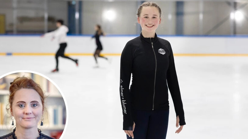 Am Wochenende läuft sie an den Schweizer Meisterschaften: Ejnie van der Geest gilt als grösstes Glarner Eislauf-Talent, sie erfährt von ihrer Mutter Franziska Hauser viel Unterstützung.