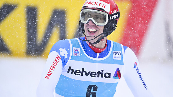 Ramon Zenhäusern zeigte wie das gesamte Schweizer Slalom-Team eine starke Reaktion auf die Ergebnisse in den ersten zwei Slaloms des Winters