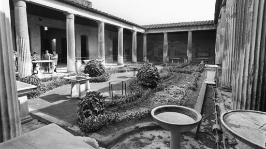Erstmals seit Jahren ist in der süditalienischen Ausgrabungsstätte Pompeji das "Haus der Vettier" (italienisch: Casa dei Vettii) wieder Besuchern zugänglich. (Archivbild)
