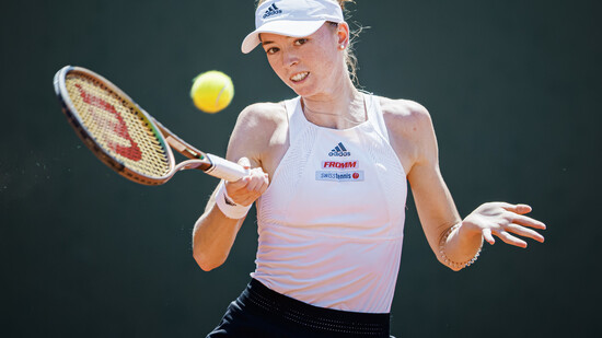 Auf Kurs: Simona Waltert fehlt noch ein Sieg, um ins Hauptfeld am French Open einzuziehen.