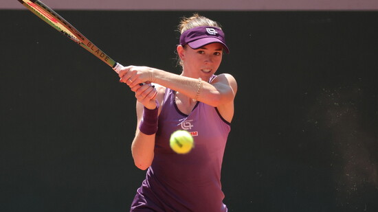 Nicht gut getroffen: In Runde 2 scheidet Simona Waltert am French Open aus