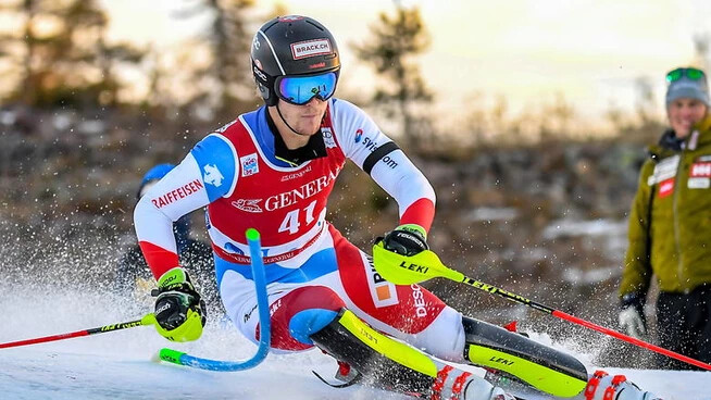 Sandro Simonet berichtet über seine Erlebnisse an der Ski-WM in Are.
