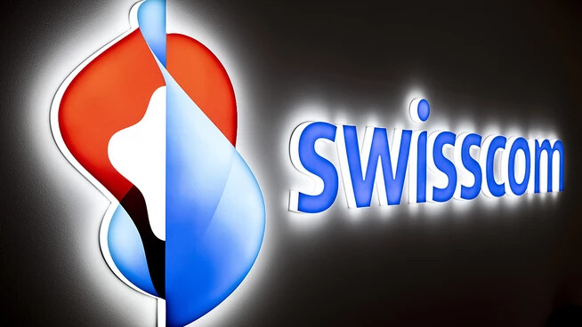 Das Logo des Telekommunikationsunternehmen Swisscom: Der Konzern hat von der Weko eine Busse erhalten (Archivbild).