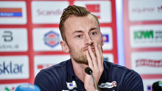 Emotionaler Abschied: Petter Northug erklärte an einer Pressekonferenz in Trondheim seinen Rücktritt vom Wettkampfsport