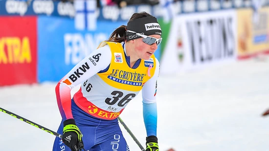 Bestes Resultat in dieser Saison: Nathalie von Siebenthal lief in Toblach auf den 8. Rang