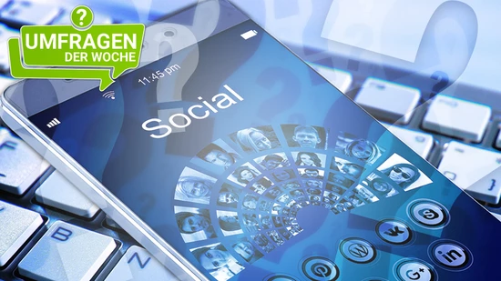 Auf Social Media seid Ihr nicht so aktiv.