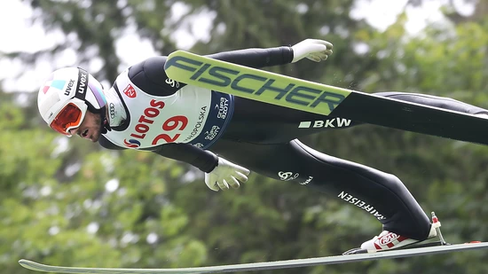 Im Vierten Jahr in Folge der beste Schweizer Skispringer: Killian Peier