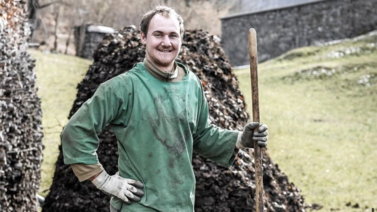 Remo Tschudi und Sasi Subramaniam sind sich begegnet. Dabei entstand dieses Bild. 