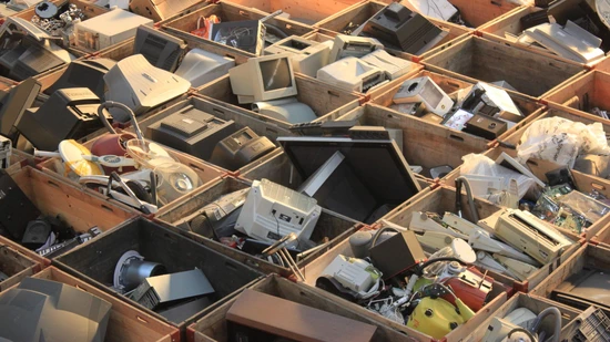 Rund 500 Tonnen Elektronik- und Elektrogeräte wurden gesammelt.