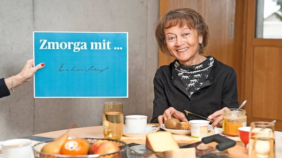 «Es gab oft Nächte mit wenig Schlaf», erzählt Eveline Widmer-Schlumpf, die neben ihren drei Kindern stets berufstätig war.
