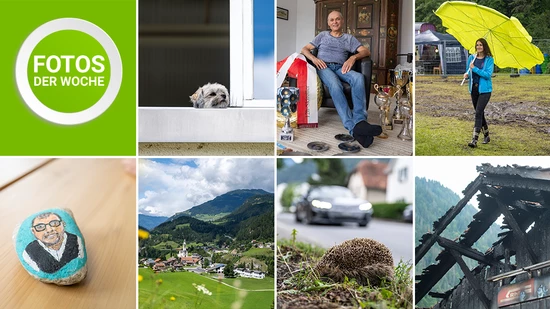 Der Bahnhof in Schiers brannte und der Regierungsrat Peter Peyer fährt die Impfkampagne hoch: Diese Bilder haben unsere Redaktion diese Woche beschäftigt.