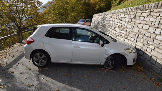 Zwischen Soglio und Bondo kam es am Freitagnachmittag zu einem Selbstunfall.