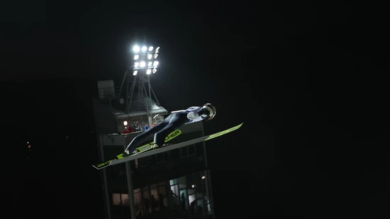 Killian Peier im Scheinwerferlicht von Wisla.