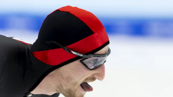 Livo Wenger musste im Rennen über 5000 m beissen