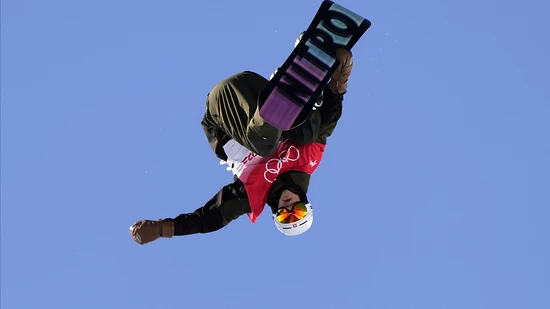 Jan Scherrer war auf den Punkt bereit und sichert sich in der Halfpipe Bronze