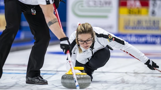 Alina Pätz spielt an der Mixed-Doppel-WM auf hohem Niveau