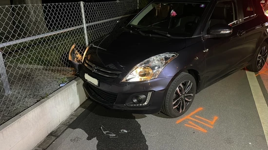 Flucht mit Folgen: Der Autofahrer folgte den Weisungen der Polizei nicht und verursachte einen Unfall. 