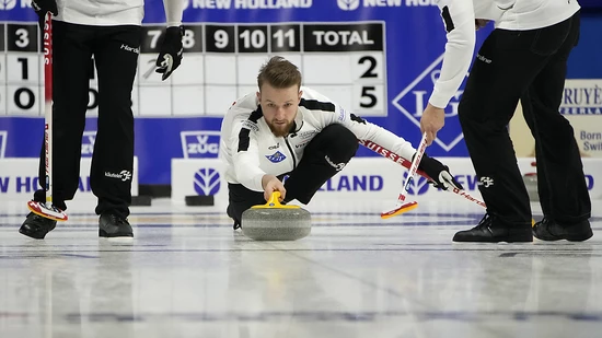 Skip Yannick Schwaller kommt gut ins EM-Turnier hinein