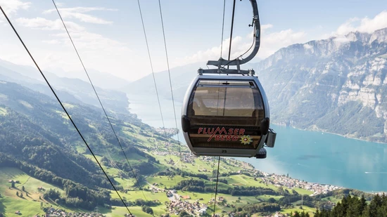 Mit dem Seejet: Vom Walensee in 15 Minuten auf den Berg.
