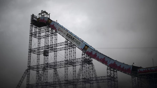 Der Final der Ski-Freestyler am Big Air Chur findet wetterbedingt nicht statt