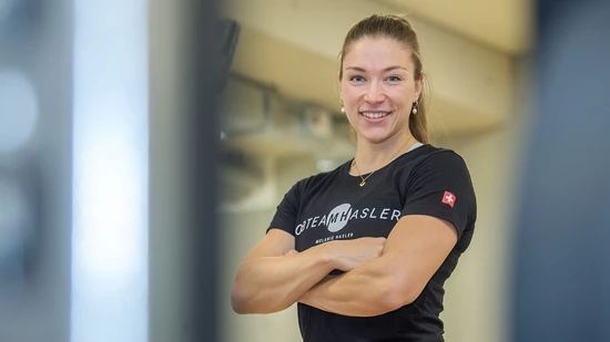 Entschlossen: Mara Morell freut sich auf die Bob-Weltcupsaison und schaut zuversichtlich auf die ersten Rennen.